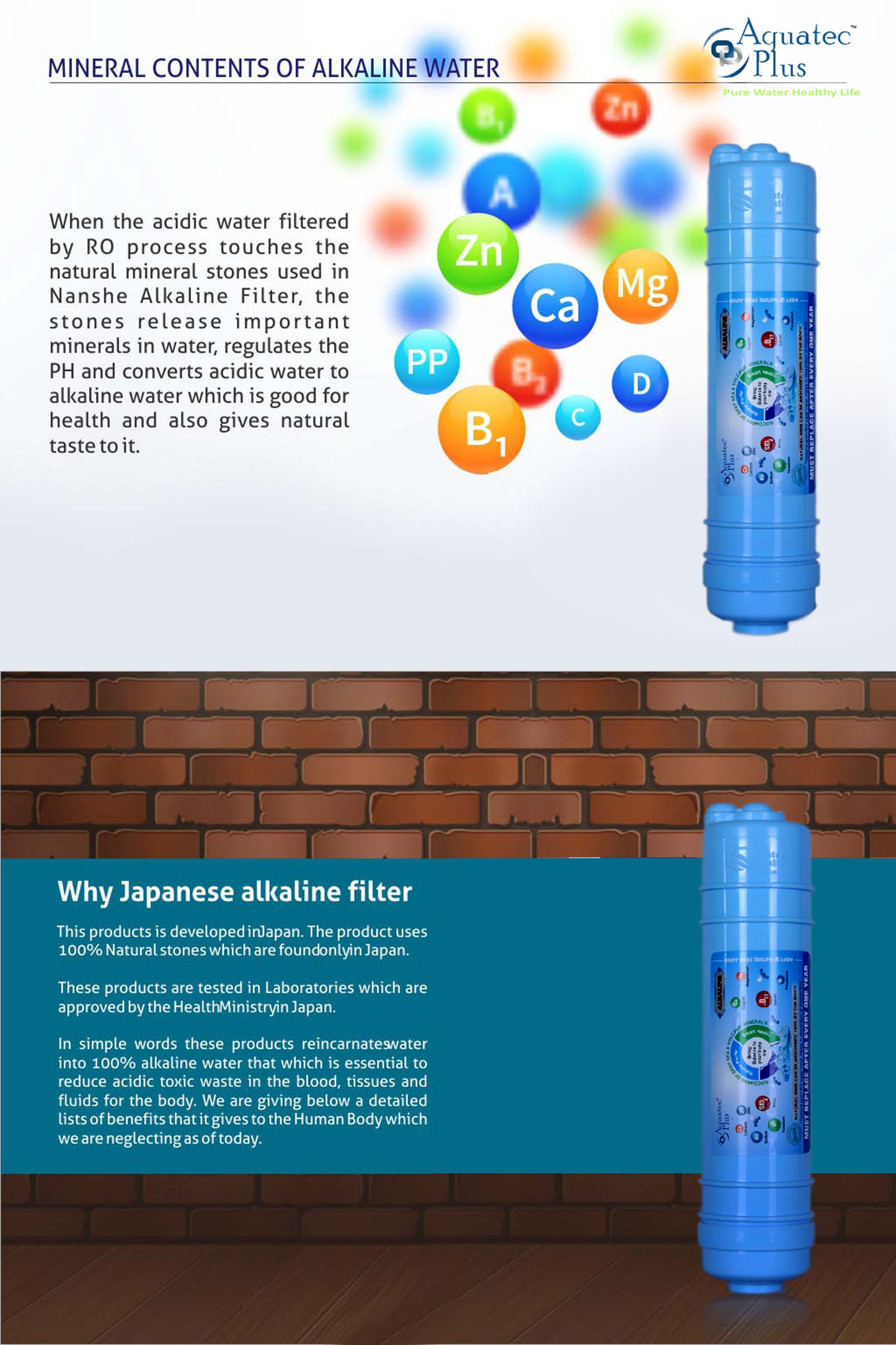 Advanced Alkaline 12L RO+UV+UF+TDS Water Purifier for Home (White, Black)