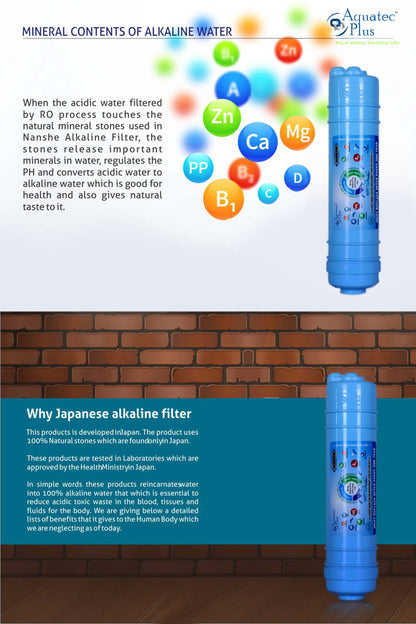 Advanced Alkaline 12L RO+UV+UF+TDS Water Purifier for Home (White, Black)
